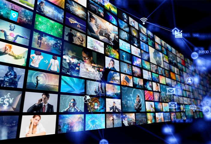 Global network broadcast media