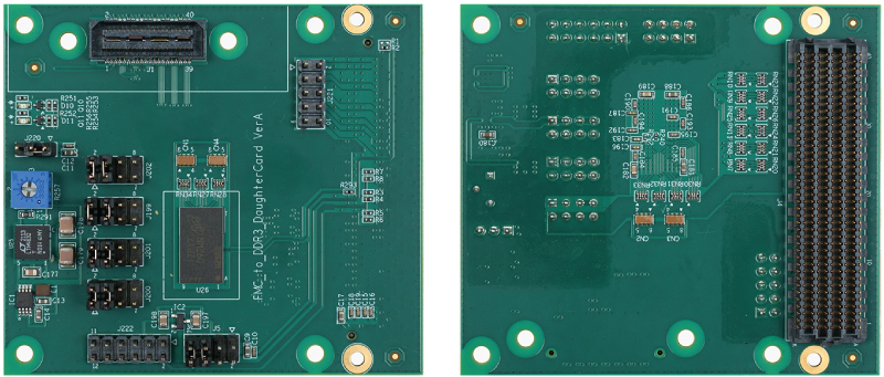 FMC DDR3 and GPIO Daughter Card