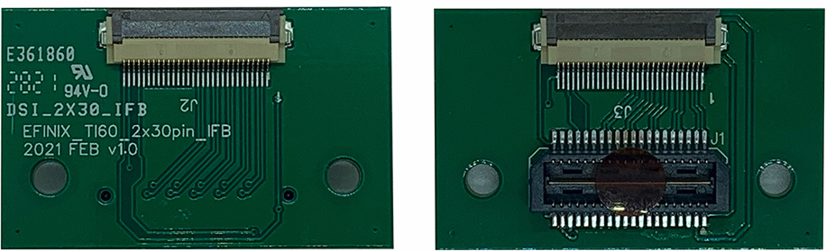 Dual MIPI to DSI Converter Daughter Card