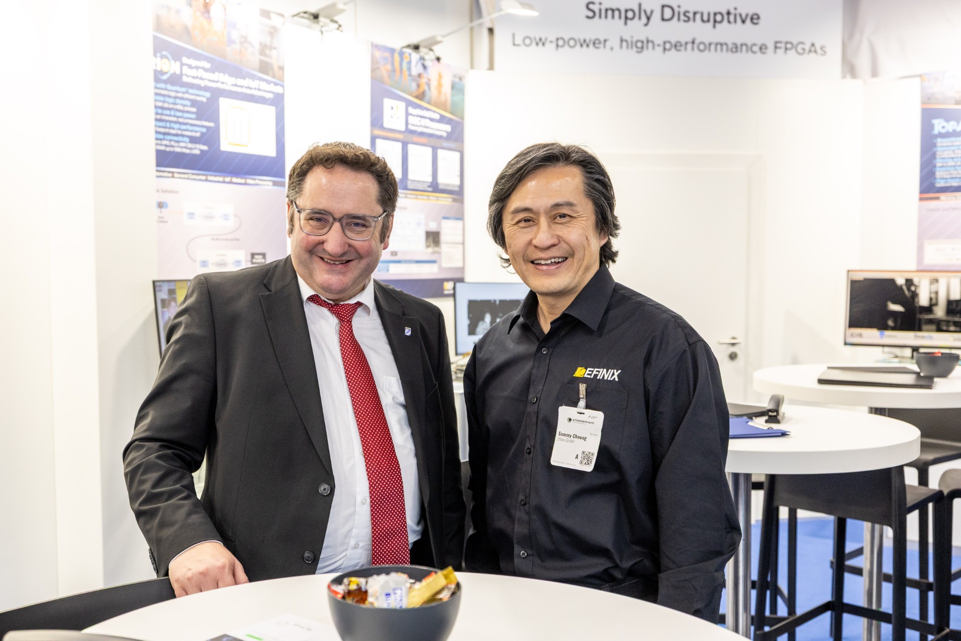 Sammy with Mr Tobias Gotthardt